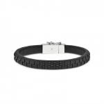 240BLK Armband Schwarz DOUBLE LINKED Collection