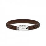 240BRN Armband Braun DOUBLE LINKED Collection