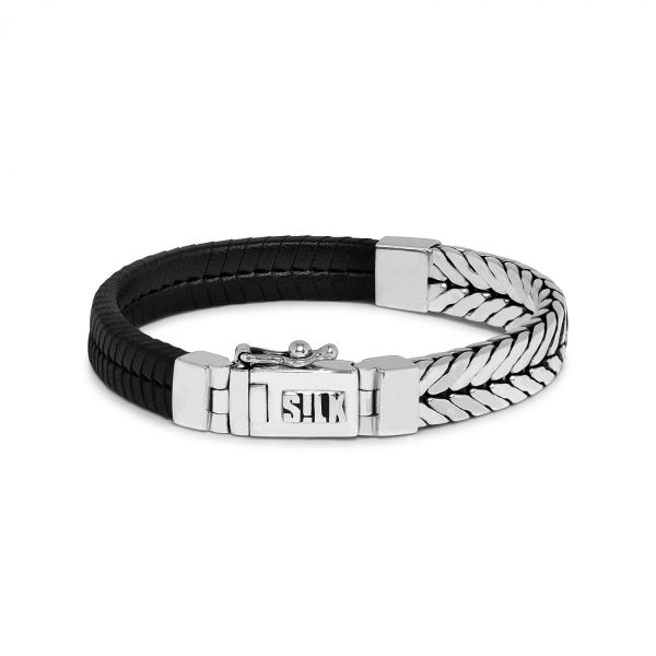 252BLK Armband Schwarz CHEVRON Collection