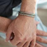 281 armband bicolour Heren DOUBLE FOX Collection
