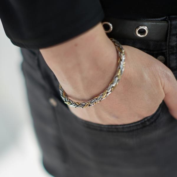 281 armband bicolour Dames DOUBLE FOX Collection