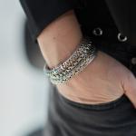 281 armband bicolour Dames DOUBLE FOX Collection