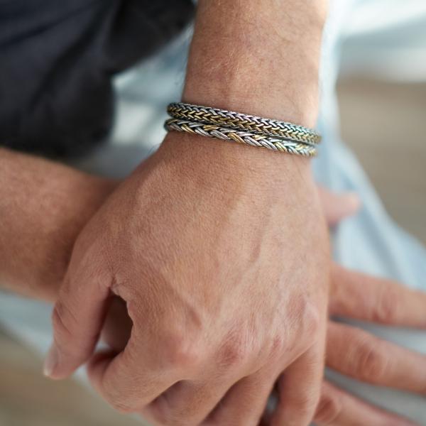 282 armband bicolour Heren RAW Collection