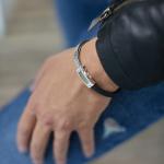 369BLK Armband Schwarz Dames ALPHA Collection