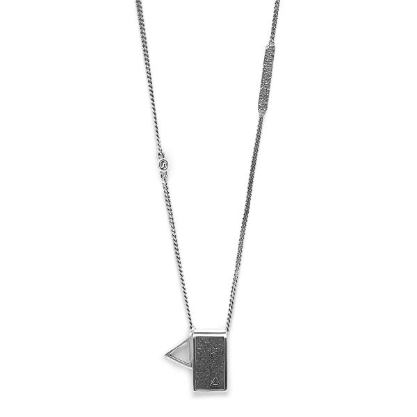 440SIL Halskette mit Anhänger ELEMENTS Collection