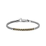 650SBR Bracelet bicolor CHEVRON CHEVRON Collection