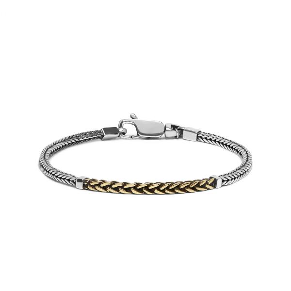 650SBR Bracelet bicolor CHEVRON CHEVRON Collection