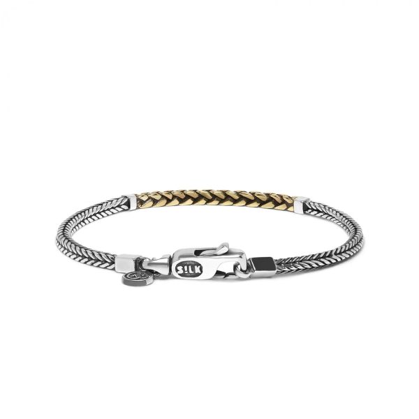 650SBR Bracelet bicolor CHEVRON