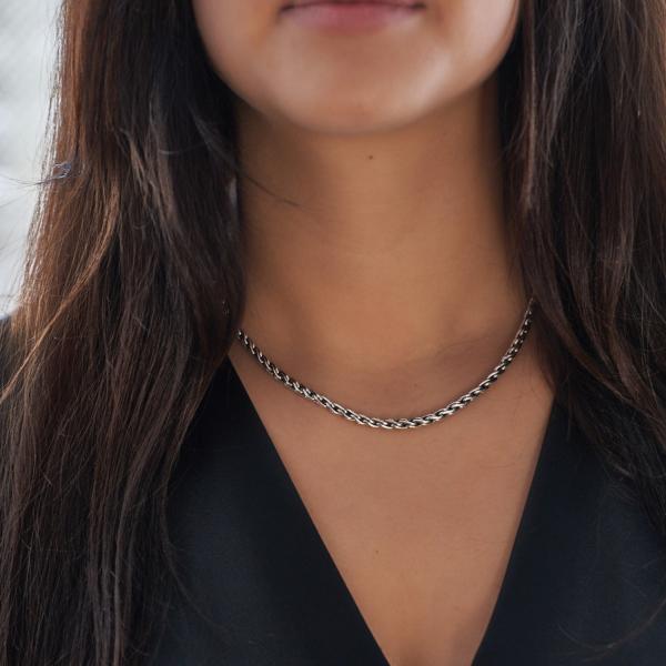 652 Halskette silber Dames BREEZE Collection