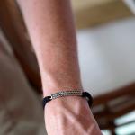688BLK Armband rope Dames WEAVE Collection