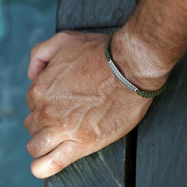 688OLV bracelet paracord Heren WEAVE Collection