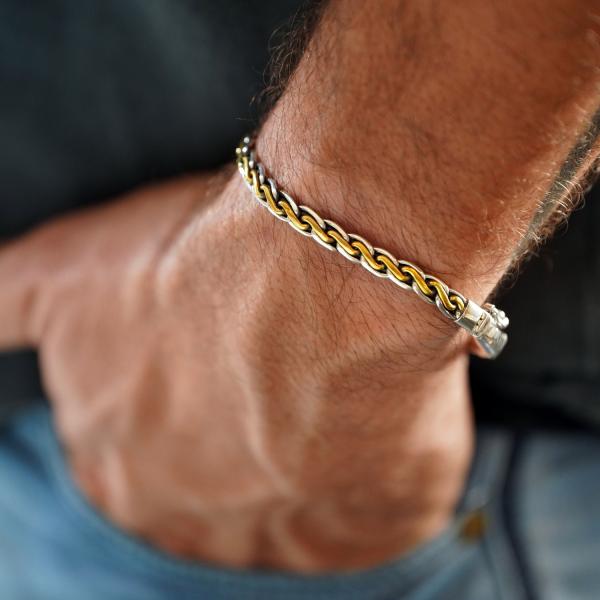 749 armband bicolor Heren BREEZE Collection