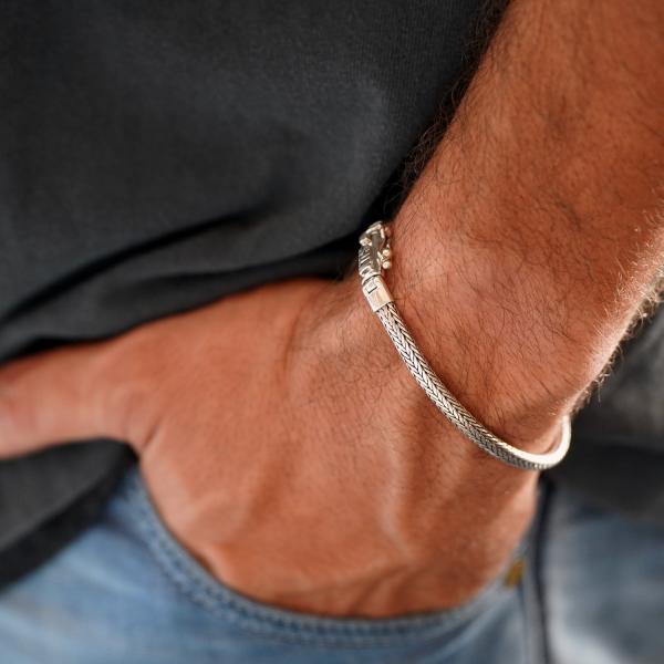 752 armband silber Heren ALPHA Collection