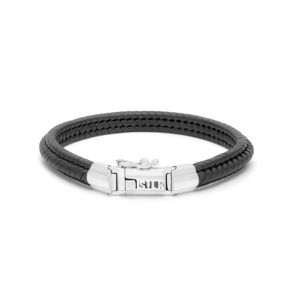 759BLK armband leder