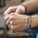 778OLV Armband Silber Heren BREEZE Collection