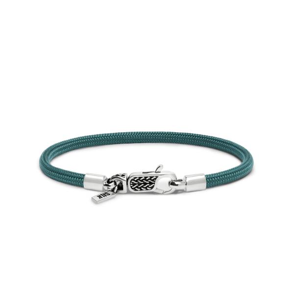 782AZ1 Armband Silber & Paracord ALPHA Collection