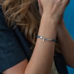 782AZ3 Armband Silber & Paracord Dames ALPHA Collection