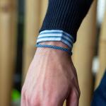 782AZ3 Armband Silber & Paracord Heren ALPHA Collection