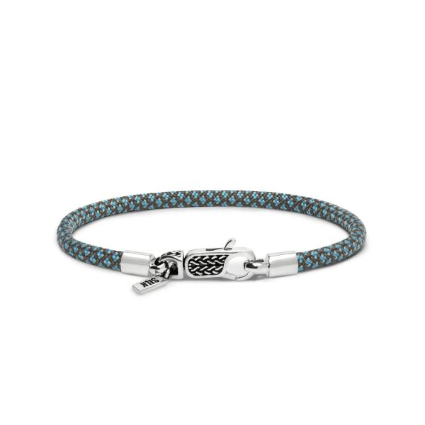 782AZ4 Armband Silber & Paracord ALPHA Collection