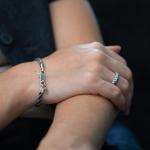 782AZ5 Armband Silber & Paracord Dames ALPHA Collection