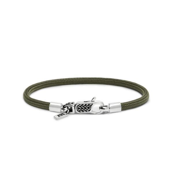 782EM1 Armband Silber & Paracord ALPHA Collection