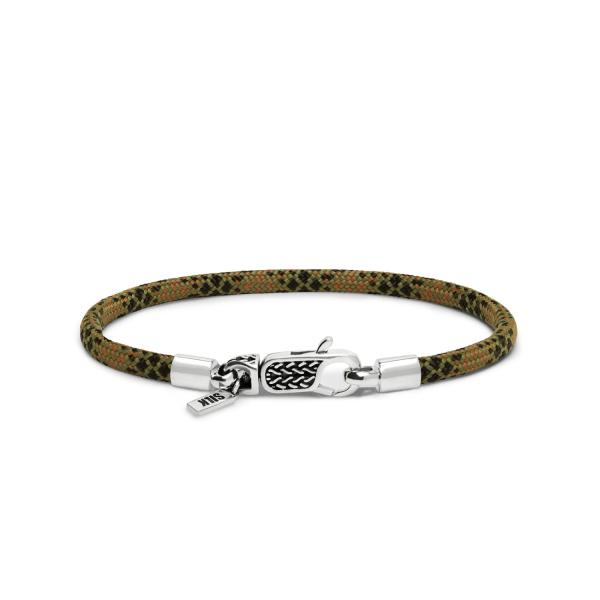 782EM2 Armband Silber & Paracord ALPHA Collection