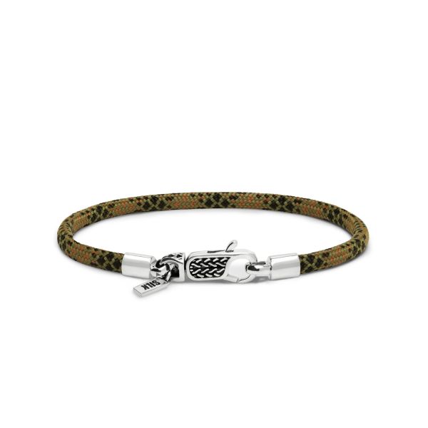 782EM2 Armband Silber & Paracord