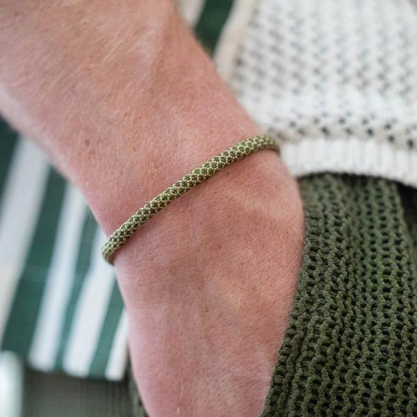 782EM3 Armband Silber & Paracord Heren ALPHA Collection