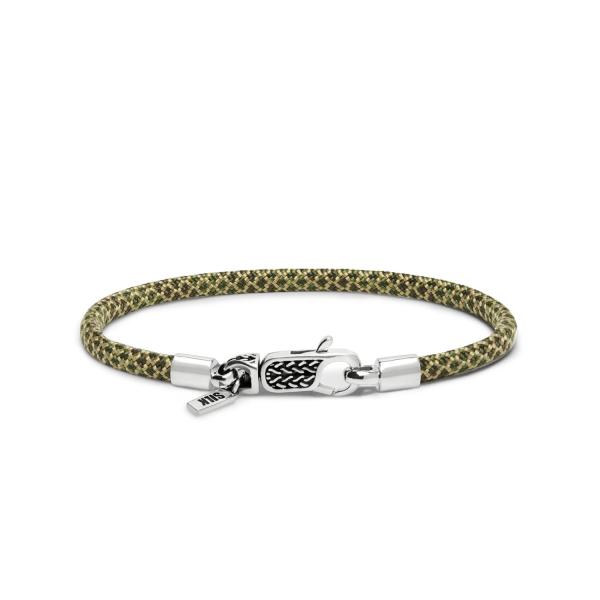 782EM3 Armband Silber & Paracord ALPHA Collection