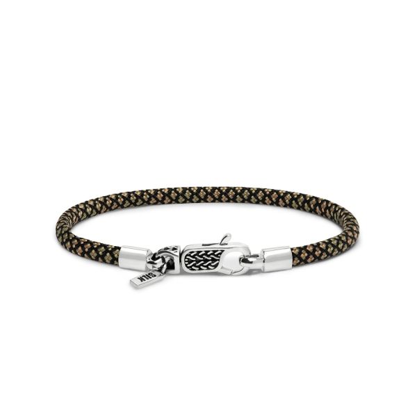 782EM4 Armband Silber & Paracord