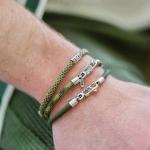 782EM6 Armband Silber & Paracord Heren ALPHA Collection