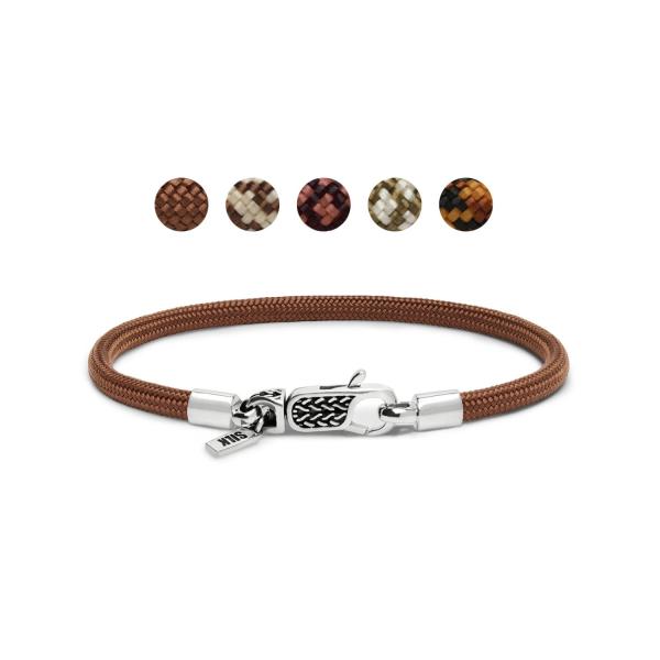 782TE1 Armband Silber & Paracord ALPHA Collection