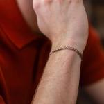 782TE2 Armband Silber & Paracord Heren ALPHA Collection
