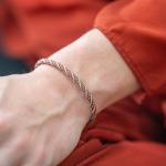 782TE2 Armband Silber & Paracord Dames ALPHA Collection
