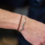 782TE3 Armband Silber & Paracord Heren ALPHA Collection
