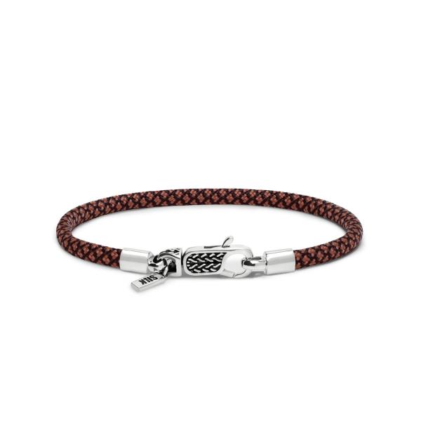 782TE3 Armband Silber & Paracord ALPHA Collection