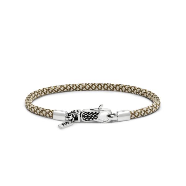 782TE4 Armband Silber & Paracord ALPHA Collection
