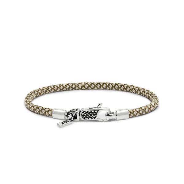 782TE4 Armband Silber & Paracord