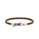 782TE5 Armband Silber & Paracord ALPHA Collection
