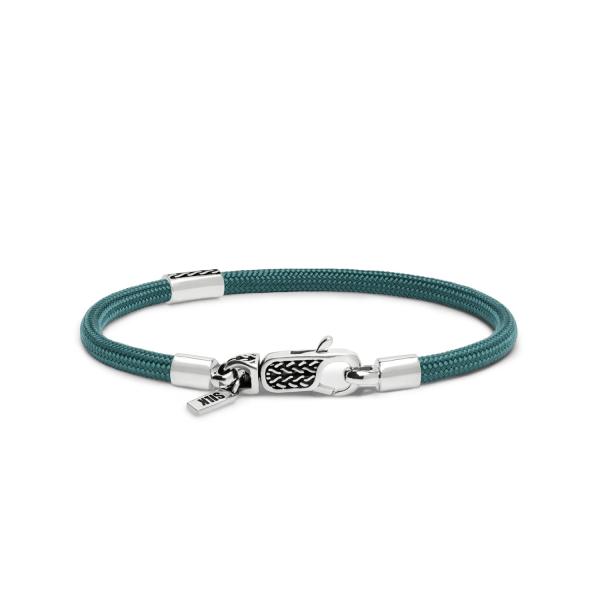 785AZ1 Armband Silber & Paracord ALPHA Collection