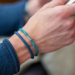 785AZ2 Armband Silber & Paracord Heren ALPHA Collection