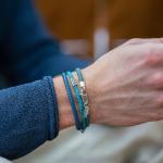 785AZ2 Armband Silber & Paracord Heren ALPHA Collection