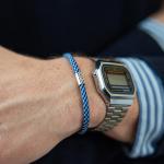 785AZ3 Armband Silber & Paracord ALPHA Collection