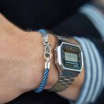 785AZ3 Armband Silber & Paracord ALPHA Collection