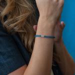 785AZ3 Armband Silber & Paracord Dames ALPHA Collection