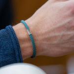 785AZ4 Armband Silber & Paracord Heren ALPHA Collection