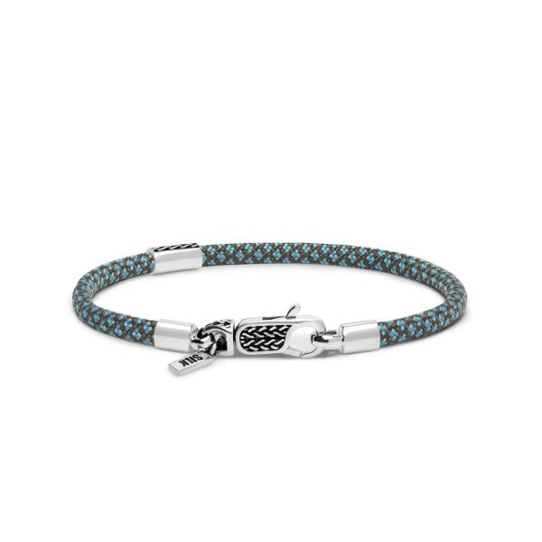 785AZ4 Armband Silber & Paracord ALPHA Collection