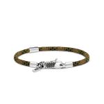 785EM2 Armband Silber & Paracord ALPHA Collection