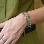 785EM2 Armband Silber & Paracord Dames ALPHA Collection