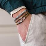 785EM2 Armband Silber & Paracord Heren ALPHA Collection